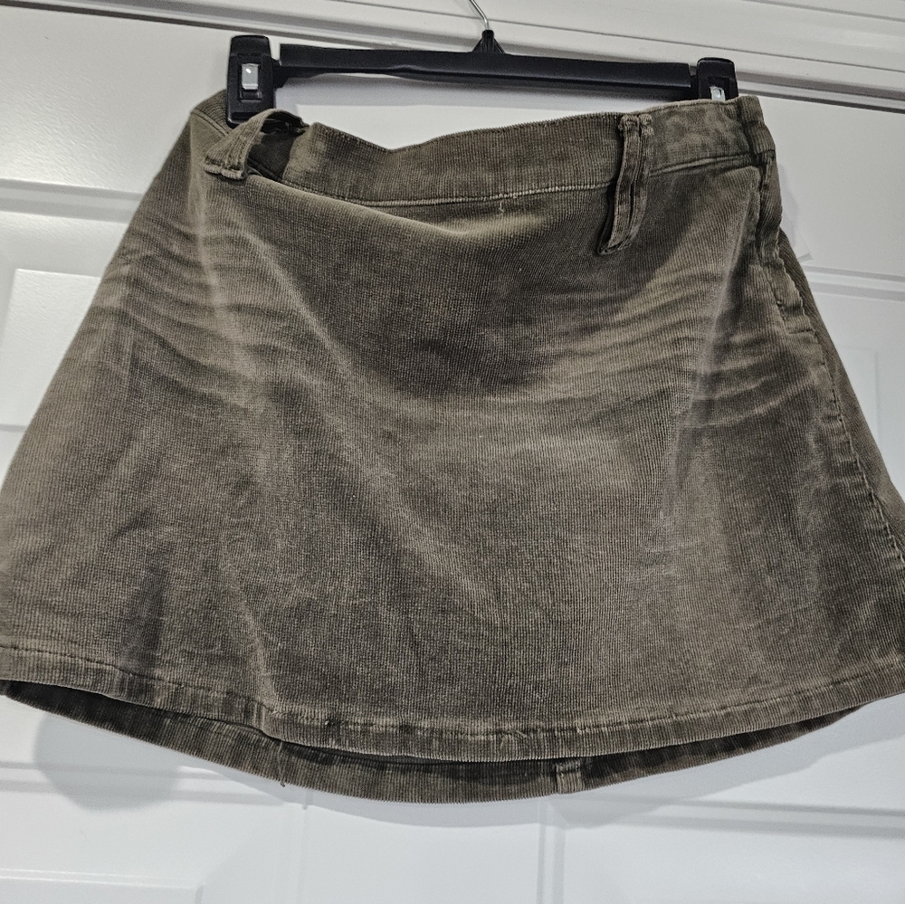 Allen B. Mini Corduroy mini skirt size 30